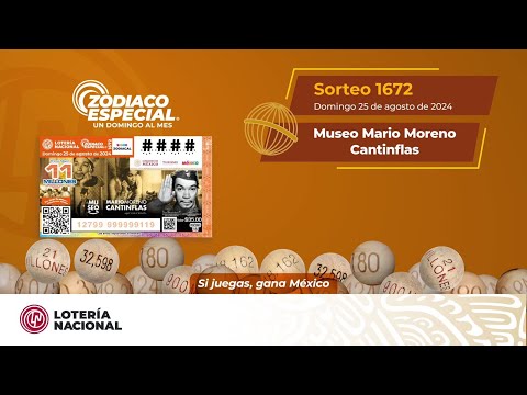 ZODÍACO ESPECIAL No. 1672: Alusivo al Museo Mario Moreno Cantinflas