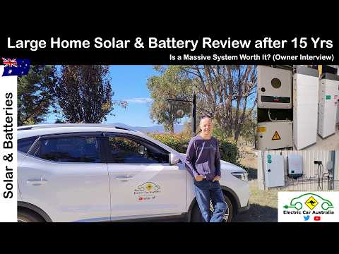 LARGE Home Solar and Battery Setup Review: OWNER INTERVIEW & Upgrade Experience over 15 YEARS