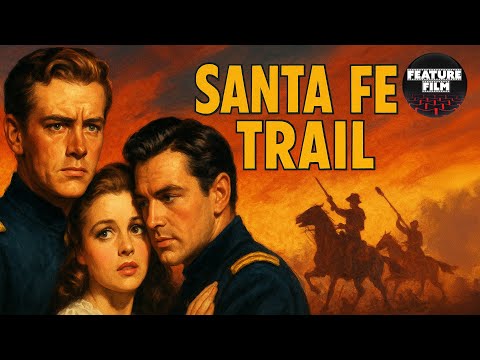 Santa Fe Trail (1940) – Full Western Drama | Errol Flynn & Ronald Reagan