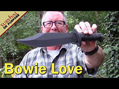 Ontario SP 10 Marine Raider Bowie Knife - It's A Hoss!