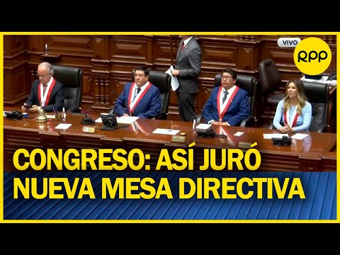CONGRESO | MESA DIRECTIVA: ALEJANDRO SOTO es el nuevo presidente del parlamento