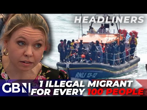 Migrant Channel crossing FRENZY now means there's '1 ILLEGAL migrant for every 100 people in the UK'