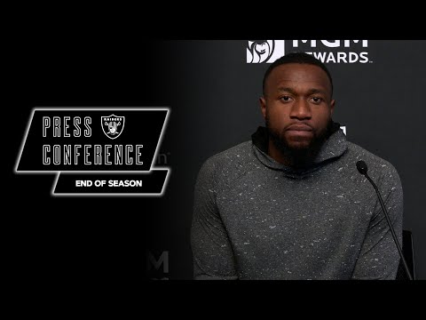 Bryan Edwards, Denzel Perryman and Yannick Ngakoue End-of-Season Press Conferences - 1.16.22 | NFL video clip