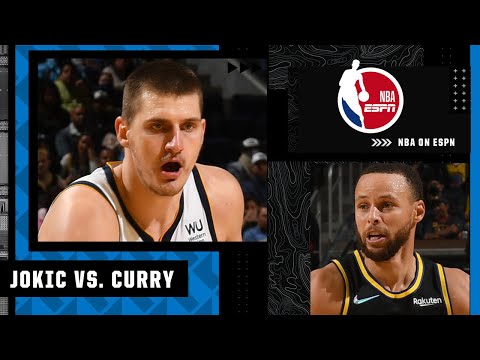 Nikola Jokic and Steph Curry duel video clip