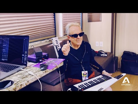 Howard Jones Recording On Tour | Apogee BOOM