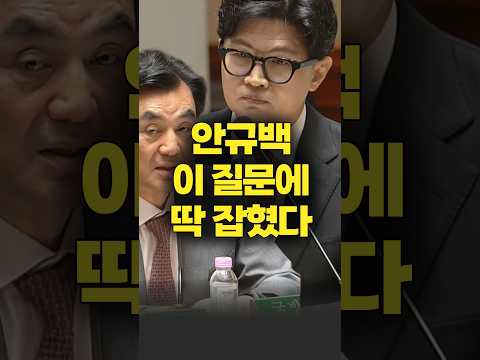 <strong>안규백</strong> 영창 의혹 딱 잡은 질문 빌드업      #한동훈 #<strong>안규백</strong> #탈영 #영창