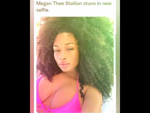 Megan Thee Stallion stuns in new selfie.