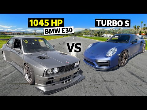 Custom E30 vs. Porsche Turbo S: High-Octane Showdown