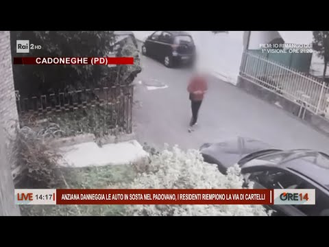 Cadoneghe. Anziana danneggia le auto in sosta nel Padovano - Ore 14 del 14/03/2024