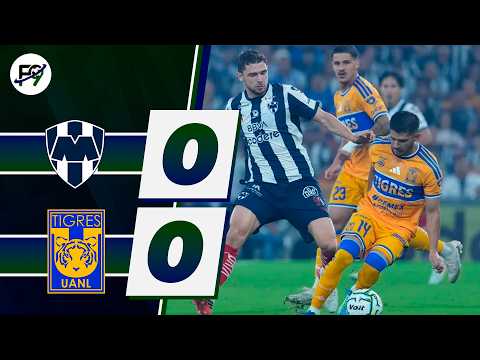 MONTERREY vs TIGRES EN VIVO - LIGA MX - TORNEO APERTURA 🔴🏆