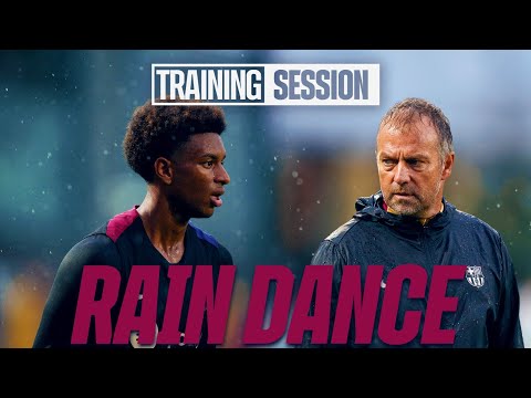 🔈🌧️ HARD AT WORK IN THE RAIN | BETTER WITH VOLUME | FC Barcelona training 🔵🔴