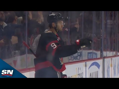 Senators Josh Norris Scores Off Sweet Feed From Claude Giroux