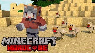 【Minecraft】ハードコアでエンドラ討伐チャレンジ！ネザー要塞見つけたい！！【シマハイイロギツネ/ #シマハイシン 】