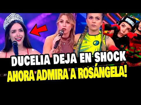 DUCELIA ECHEVARRIA FELIZ POR REGRESO DE ROSÁNGELA ESPINOZA Y DEJA EN SHOCK