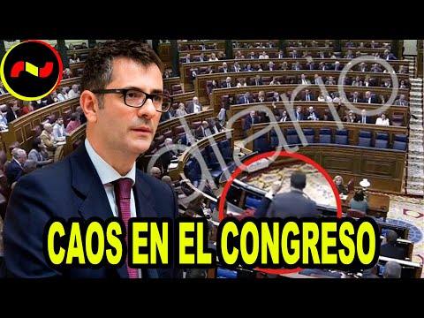 Félix Bolaños SUPLANTA EL VOTO de Yolanda Díaz en el Congreso de los Diputados