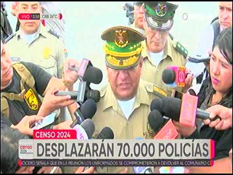 21032024 JOSÉ ALVARO ALVAREZ POLICÍAS DESPLEGARÁN 70 000 UNIFORMADOS UNITEL