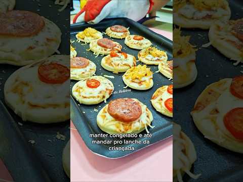 Rende muito e dá lucro - Massa de Mini Pizza