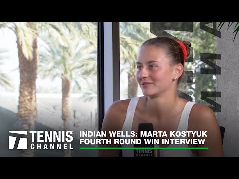 INTERVIEW: M. Kostyuk; Indian Wells 4R Win