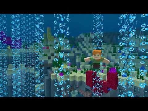 ¡Ya disponible la actualización Aquatic de Minecraft!