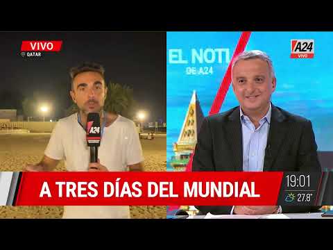 A tres días del mundial: dos bajas de último momento - #ElNotiDeA24 17/11/2022