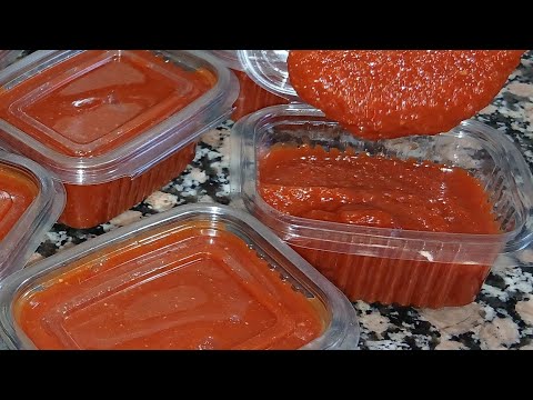 أروع صوص طماطم كتنفعك في البيتزا و المعكرونة و أي حاجه بغيتي تعملي فيها لصوص غتهنيك من الخدمة  