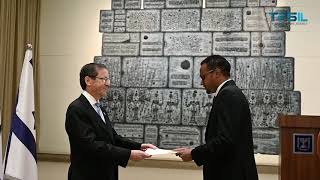 Israeli President Isaac Herzog Receives Credentials of Somaliland’s First Ambassador to Israel