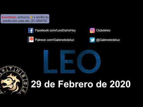 Horóscopo Diario - Leo - 29 de Febrero de 2020