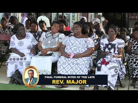 THE FINAL FUNERAL RITE OF THE LATE REV MAJOR