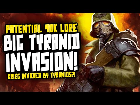 THE BIG TYRANID INVASION! Krieg caught in the path?!