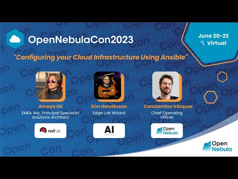 OpenNebulaCon2023 - Configuring your Cloud Infrastructure using Ansible