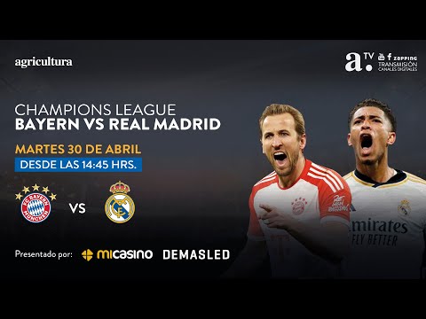 Bayern vs Real madrid - Champions League – semifinal (ida) - 30 abril 2024