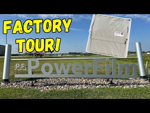 How PowerFilm Solar Panels Are Made | Factory Tour: Ames, IA