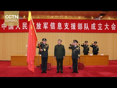Ejército Popular de Liberación de China ha establecido una fuerza de apoyo de información