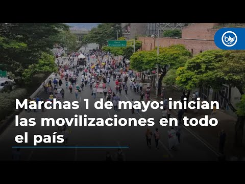 Marchas 1 de mayo: inician las movilizaciones en todo el país