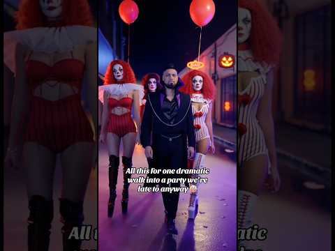 You call them clowns. I call them emotional support villains 🎈#halloween2025 #halloweenmiami