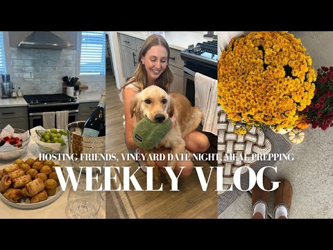 WEEKLY VLOG | winery date night, meal prepping, oktoberfest in Nashville