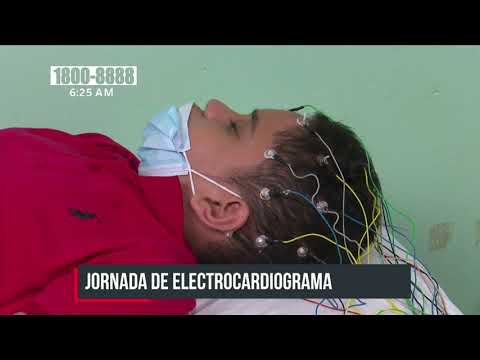 Realizan Jornada de electroencefalograma a niños en el Hospital La Mascota - Nicaragua