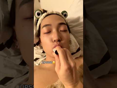 Doing my boyfriends skincare routine 🙂😂 #couples