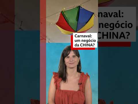 A supremacia chinesa 🇨🇳 no Carnaval brasileiro #bbcnewsbrasil