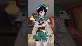 おやすみ、ウェンティ。 #genshinimpact #原神 #genshin #塵歌壺