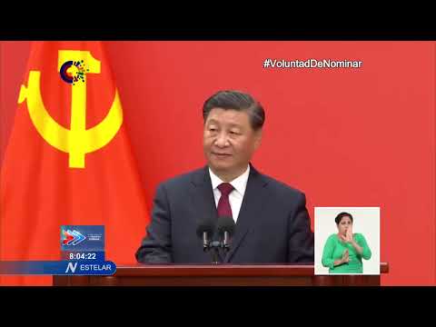 Reelegido Xi Jinping como Secretario General del Partido Comunista de China