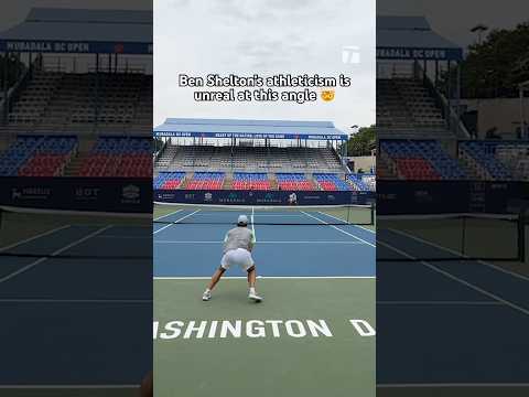 Is Ben Shelton the most explosive athlete in the world? 😱 #tennis #tennisplayer