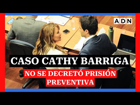 Tras audiencia de formalización se descarta prisión preventiva para Cathy Barriga