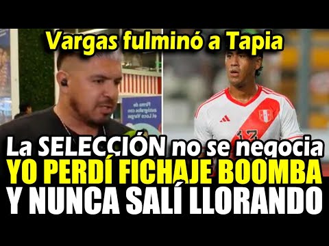 Juan Manuel Vargas fulminó a Renato Tapia x renunciar a Perú: La selección no se negocia
