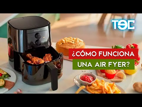¿CÓMO FUNCIONA UNA AIR FRYER?