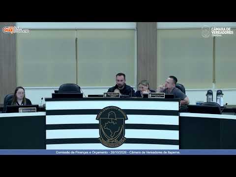 Comissão de Finanças e Orçamento - 28/10/2026 - Câmara de Vereadores de Itapema.