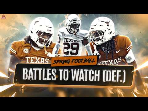 Texas Spring Football Position Battles START NOW