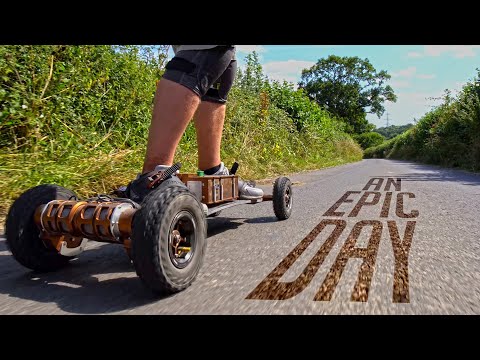 An Epic Electric Mountainboard Session