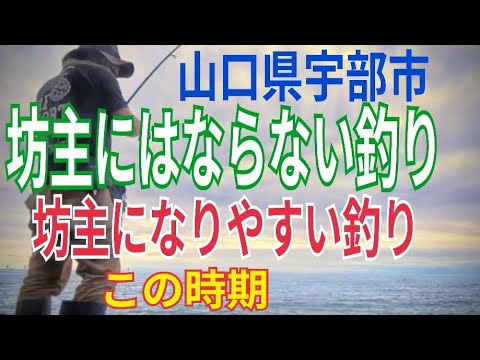 【山口県宇部市】坊主にならない釣りと坊主覚悟の釣り