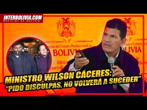 ? El ministro Wilson Cáceres, habla sobre el escandaló por la designación de su jefe de gabinete ?